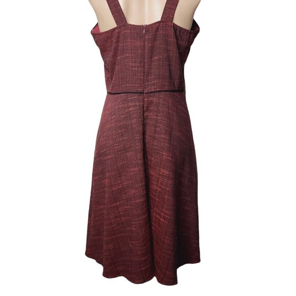 Red and Black Pinup Sheath Dress Size Medium - Picture 7 of 11